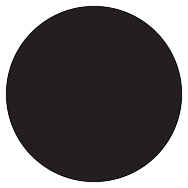 DayMark® 112507 Solid Black 3/4" Round Label - 2000 / RL