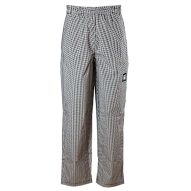Chef RevivalĀ® P020HT-L Houndstooth Large Baggy Chef Pants