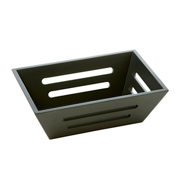 American Metalcraft TWBREC Birch Tapered Rectangular Bread Basket