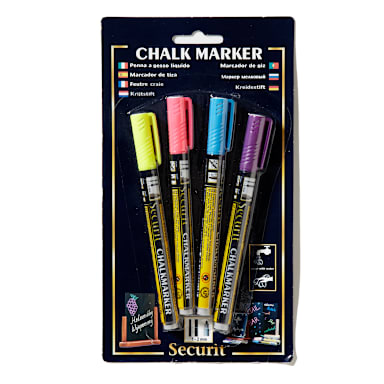 American Metalcraft BLSMA100V4TR Tropical Mini Markers - 4 / PK