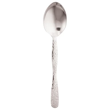 American Metalcraft HM10SPO S/S 10" Spoon with Hammered Handle