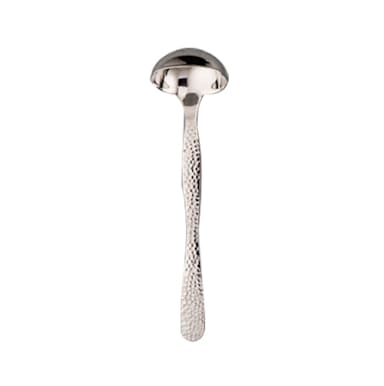 American Metalcraft HM1LAD S/S 1 Oz Ladle with Hammered Handle