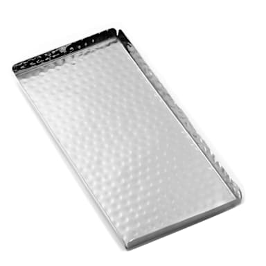 American Metalcraft HMST10 Hammered S/S 10" Sushi Tray