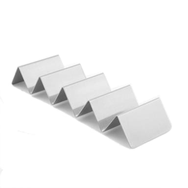 American Metalcraft MTSH5 S/S 4 or 5 Compartment Mini Taco Holder