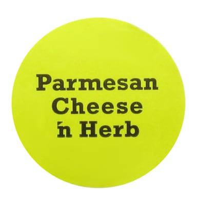 Parmesan Cheese N Herb 1" French Fry Label - 1000 / RL