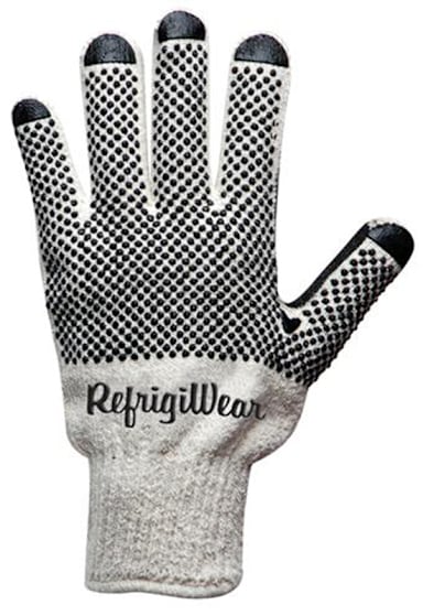 RefrigiWear® 0310R-NAT-XL XL Natural Dot Grip Glove - Pair
