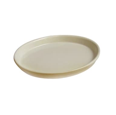 Bon Chef 5069 TAN 1 Qt. Sandstone Oval Casserole Dish