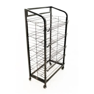 Mobile Merchandisers B3051-B 5-Shelf Wire Grocery Display Rack