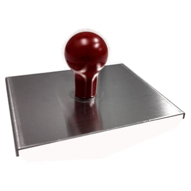Darling Foodservice Stainless 5" x 6" Meat Press