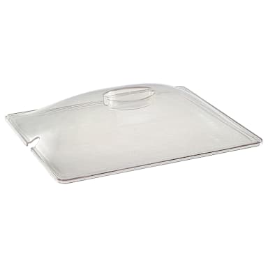 Cadco Clear Half Size Food Pan Lid