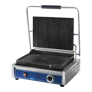Globe Food Equipment GPG1410 Mid Size 120v 14 x 10" Panini Grill