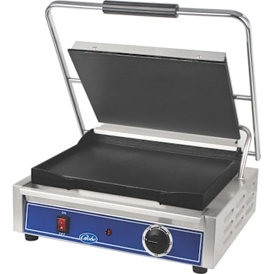 Globe Food GSG1410 120v Mid Size Electric 14 x 10" Sandwich Grill