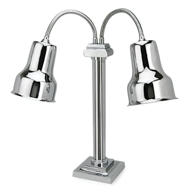 Eastern Tabletop 9632 Lux Double Lamp Warmer with Square Base