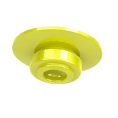 FIFO 5351-220-6 Medium Yellow Dispensing Valves - 6 / PK