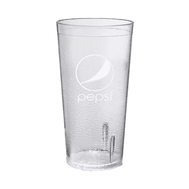 G.E.T. 6620-CP Clear 20 Oz. Pepsi Tumbler