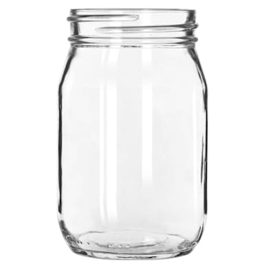 Libbey 92103 Glass 16 Oz. Drinking Jar