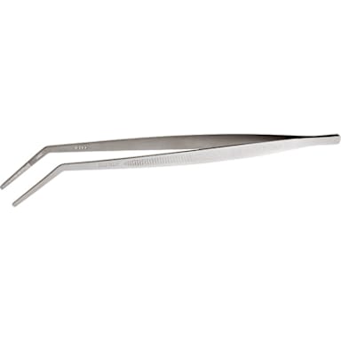 Mercer Culinary M35133 Curved 11.75" Precision Tongs / Tweezers