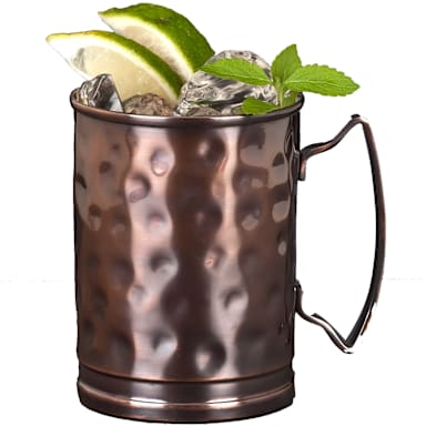 Libbey - Formerly World® Tableware MM-200 Hammered Copper 14 Ounce Cup