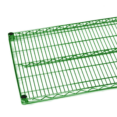 Olympic Storage J2436K Green Epoxy 24" x 36" Wire Shelf