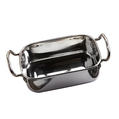American Metalcraft MRPS55 S/S 26 Oz. Square Mini Roasting Pan