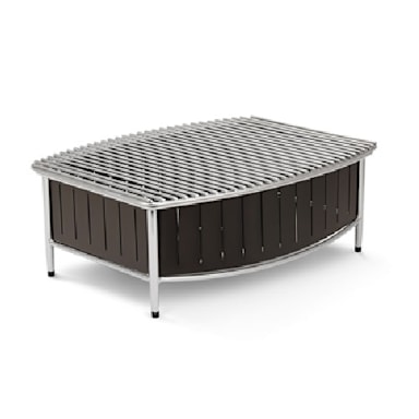 Vollrath® 4667575 Black Wire Grill Large Buffet Station
