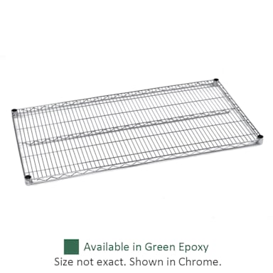 Olympic Storage J1848K Green 18" x 48" Wire Shelf