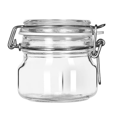 Libbey 17207223 Infusion 6.75 Ounce Glass Jar with Lid - 6 / CS