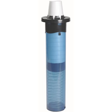 San Jamar C5450C18 Sentry In-Counter 18" Adjustable Cup Dispenser