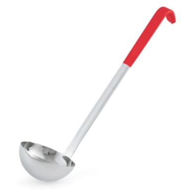 Red Coated Handle 1.25 Oz. Ladle
