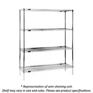Eagle® Foodservice 1848VG 48" L x 18" W Wire Shelf