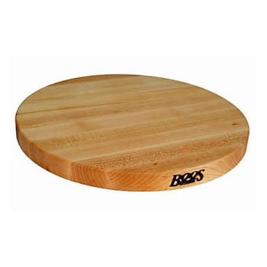 John Boos R18-2 Maple 18" Reversible Round Cutting Board