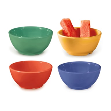 G.E.T. B-525-MIX Diamond Mardi Gras 16 Oz. Mixed Bowls