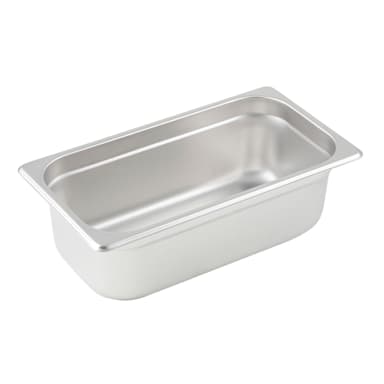 Darling Foodservice S/S 4" Third Size Food Pan