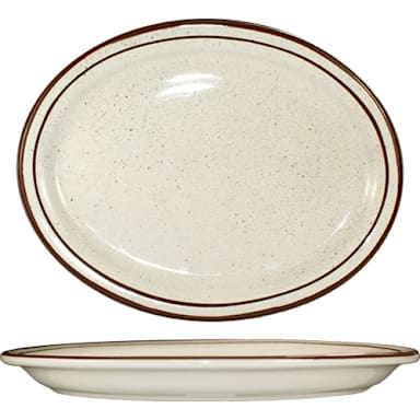 International Tableware GR-14 Granada 13.25 x 10.38 Platter