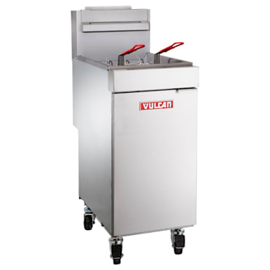 Vulcan LG400-2 LG Series Propane 50 lb. Free Standing Fryer