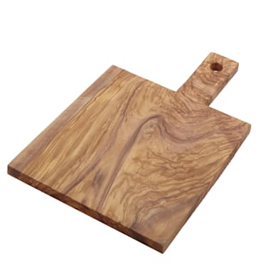 American Metalcraft OWB149 Decorative Tray with Wooden Handle