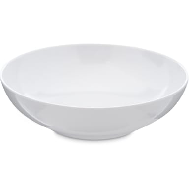 Carlisle 4381402 Epicure White 19.2 Oz. Soup / Salad Bowl