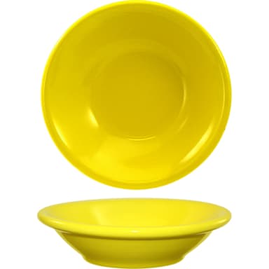 International Tableware CAN-11-Y Yellow 5 Oz. Fruit Bowl