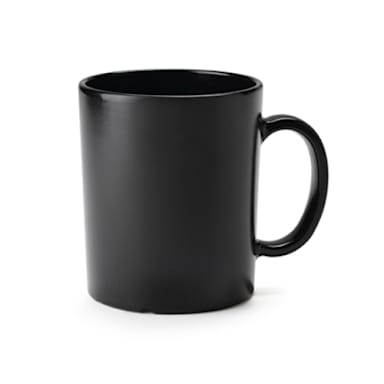 G.E.T. TM-1316-BK Tritan Black 12 Oz. Stacking Mug