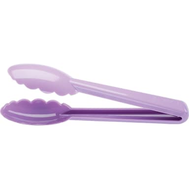 Mercer Culinary M35100PU Hell's Tools® 9.5" Purple Tongs
