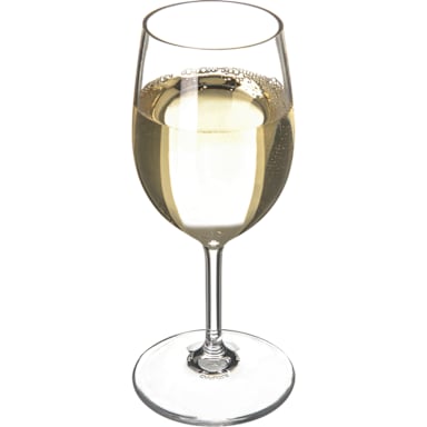 Carlisle 564507 Alibi Clear Poly 8 Oz. Wine Glass