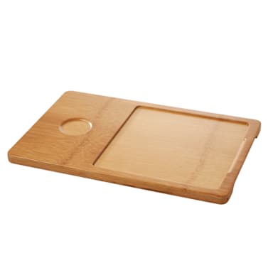 Revol® USA 645196 Revol Design Double Well Bamboo Tray - 6 / CS