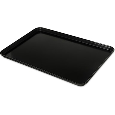 Carlisle 2618FMTQ309 25-5/8 x 17-7/8" Ebony Fiberglass Tray