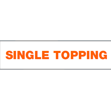 Donatos "Single Topping" Oven Tag