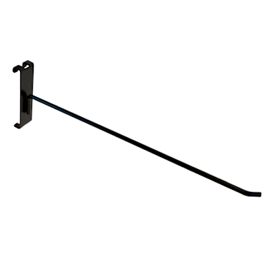 Grand & Benedicts Store 284-GDH12B Black 12" Gridwall Peg Hook
