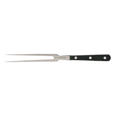 MundialĀ® BP5153 Black Handled Straight Carving Fork