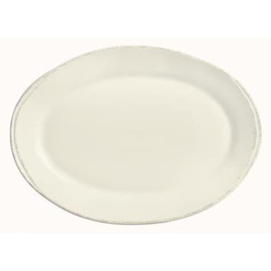 Libbey - Formerly World Tableware FH-508 Farmhouse Cream White 12.5" Platter