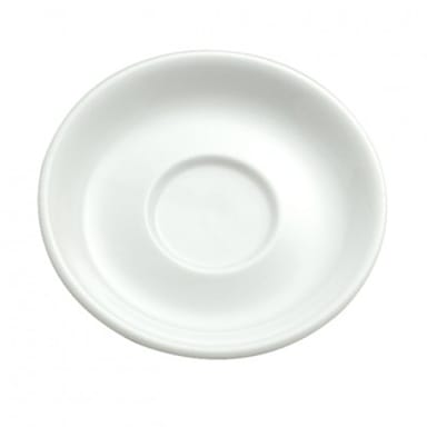 1880 Hospitality F8010000500 Bright White Ware 6" Saucer - 36 /CS