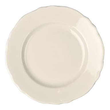 Homer Laughlin 54800 Carolyn 10.63" Scalloped Plate