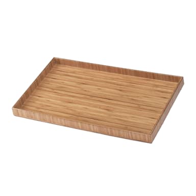 Cal-Mil 1367-12-60 19.75" x 11.75" Bamboo Tray